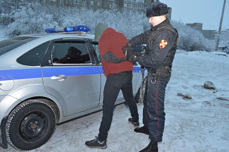В Мурманске сотрудники Росгвардии задержали жителя Архангельска, нарушавшего общественный порядок